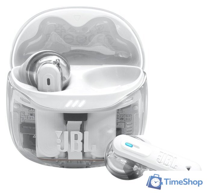 Наушники JBL Tune Flex 2 Ghost (белый) - Изображение №1 — Интернет-магазин Time-Shop