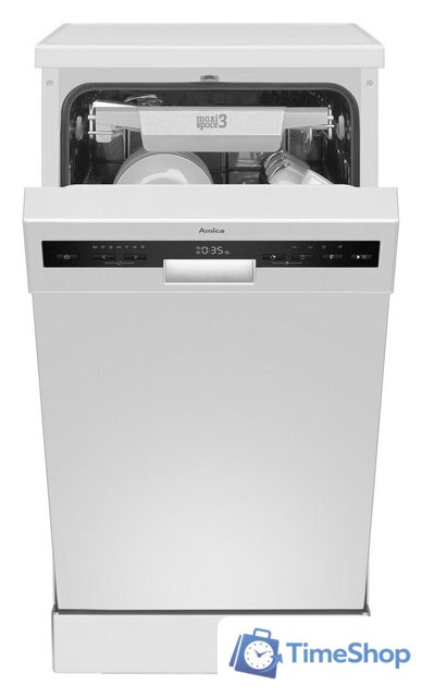 Отдельностоящая посудомоечная машина Amica DFM46C8EOiWD - Изображение №2 — Интернет-магазин Time-Shop