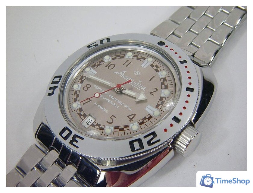 Наручные часы Восток Амфибия 710448 - Изображение №3 — Интернет-магазин Time-Shop