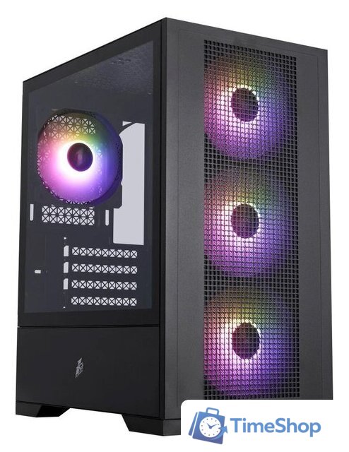 Корпус 1stPlayer GO2 ARGB (черный) - Изображение №1 — Интернет-магазин Time-Shop