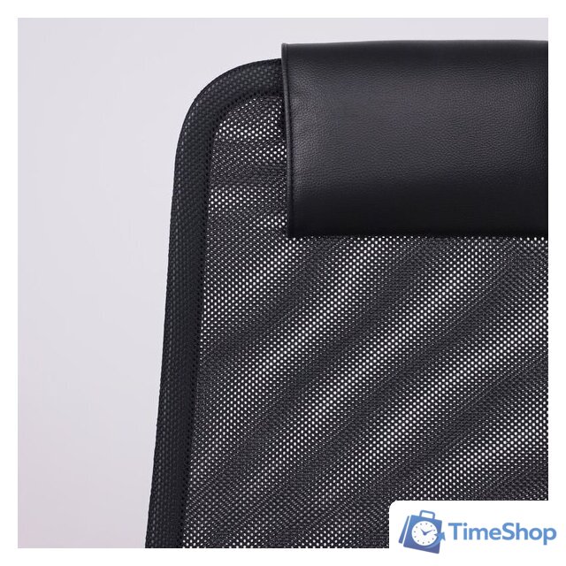 Офисное кресло AksHome Iris Chrome DMS (хром/черный) - Изображение №7 — Интернет-магазин Time-Shop