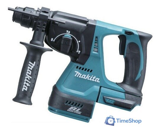 Перфоратор Makita DHR242RFE (с 2-мя АКБ, кейс) - Изображение №2 — Интернет-магазин Time-Shop