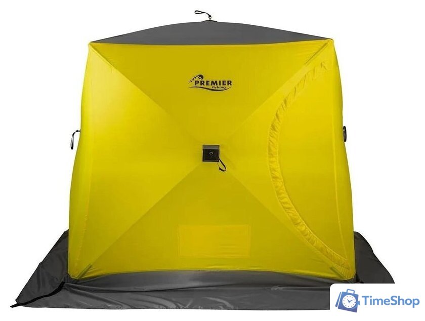 Палатка Premier Fishing Куб-3 PR-WFSC-210YG (зимняя, желтый/серый) - Изображение №2 — Интернет-магазин Time-Shop