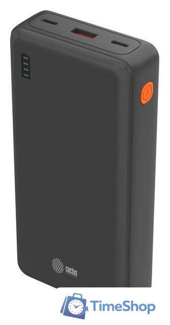 Внешний аккумулятор CACTUS CS-PBFSDA-20000 20000mAh (черный) - Изображение №1 — Интернет-магазин Time-Shop