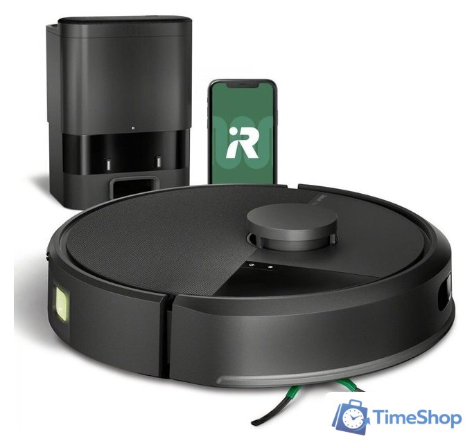 Робот-пылесос iRobot Roomba 105 Combo + stacja AutoEmpty (черный) - Изображение №1 — Интернет-магазин Time-Shop