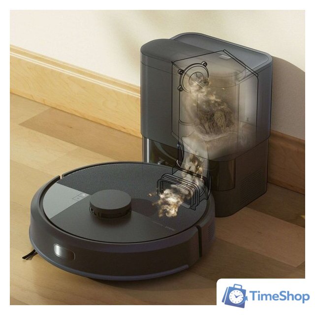 Робот-пылесос iRobot Roomba 105 Combo + stacja AutoEmpty (черный) - Изображение №7 — Интернет-магазин Time-Shop