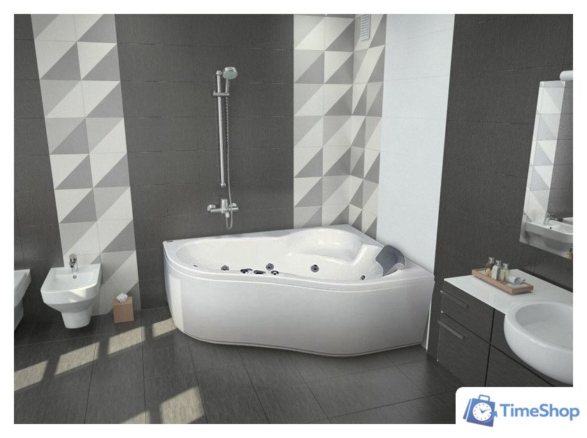 Ванна Santek Ибица 150x100 L (1WH112034) - Изображение №5 — Интернет-магазин Time-Shop