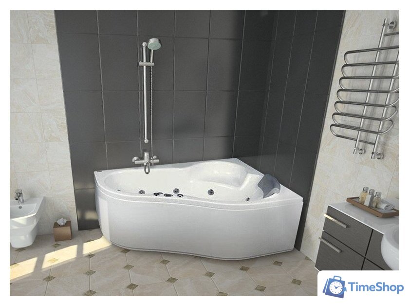 Ванна Santek Ибица 150x100 L (1WH112034) - Изображение №4 — Интернет-магазин Time-Shop