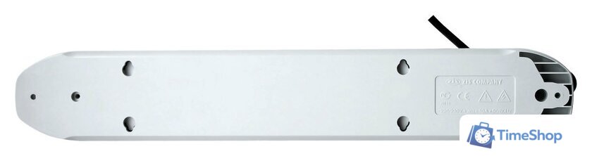 Сетевой фильтр ZIS Pilot GL 6 розеток, 1.8 м, белый - Изображение №4 — Интернет-магазин Time-Shop