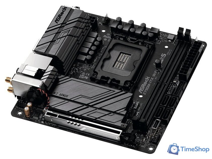 Материнская плата ASRock Z790M-ITX WIFI - Изображение №2 — Интернет-магазин Time-Shop