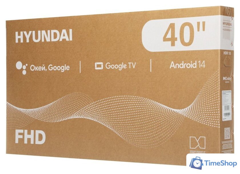 Телевизор Hyundai H-LED40BS5011 - Изображение №11 — Интернет-магазин Time-Shop