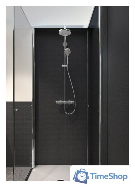 Душевая система  Hansgrohe Croma Select S 180 2jet Showerpipe (27253400) - Изображение №3 — Интернет-магазин Time-Shop