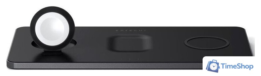 Беспроводное зарядное Satechi Trio Wireless Charging Pad - Изображение №3 — Интернет-магазин Time-Shop