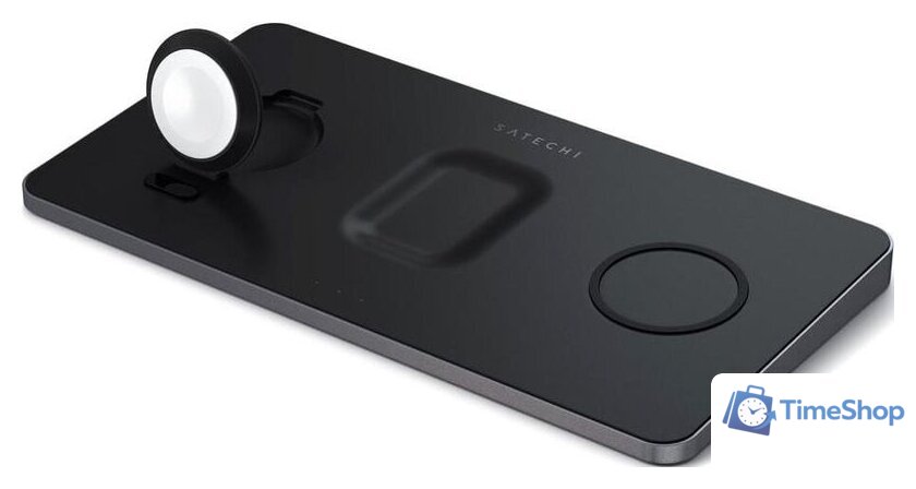 Беспроводное зарядное Satechi Trio Wireless Charging Pad - Изображение №2 — Интернет-магазин Time-Shop