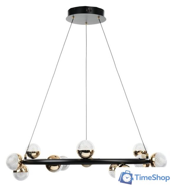 Подвесная люстра BayerLux Рикардо 10385951 (черный/золото) - Изображение №6 — Интернет-магазин Time-Shop