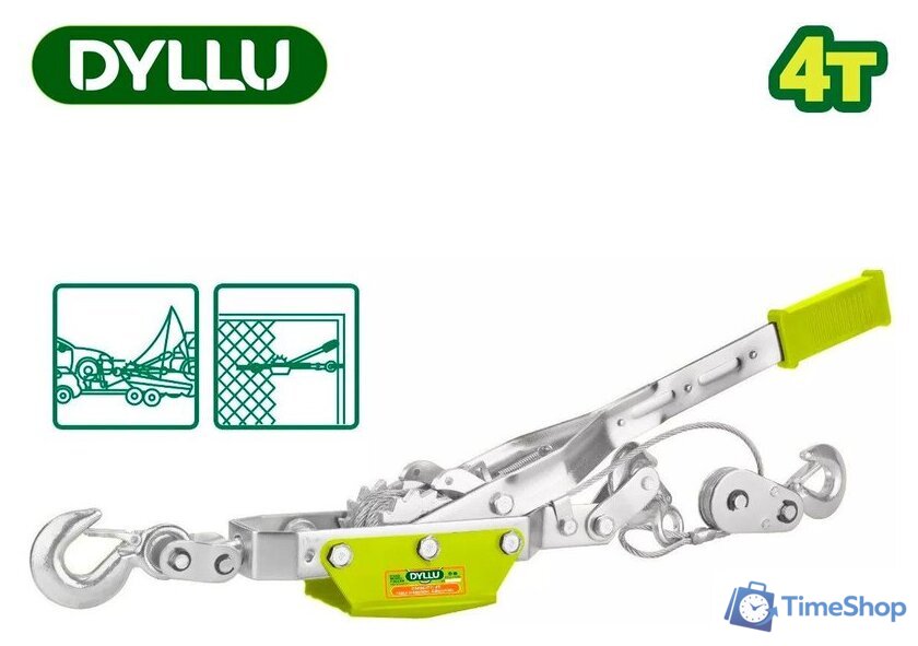 Лебедка автомобильная Dyllu DTJU1040 - Изображение №1 — Интернет-магазин Time-Shop