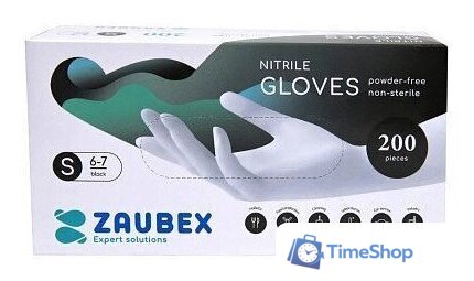Виниловые перчатки Zaubex 9122530 (S, 200 шт) - Изображение №1 — Интернет-магазин Time-Shop