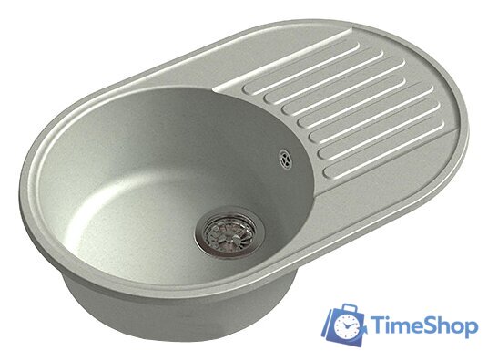 Кухонная мойка GranFest QUARZ Z-18 (серый) - Изображение №1 — Интернет-магазин Time-Shop
