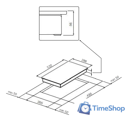 Варочная панель Graude IK 30.1 S - Изображение №4 — Интернет-магазин Time-Shop