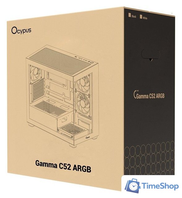Корпус Ocypus Gamma C52 BK ARGB - Изображение №12 — Интернет-магазин Time-Shop