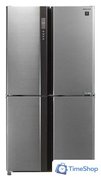 Четырёхдверный холодильник Sharp SJEX93PSL - Изображение №1 — Интернет-магазин Time-Shop