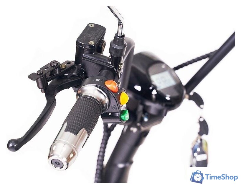 Электроскутер Yakama АР-Н0006B (черный) - Изображение №3 — Интернет-магазин Time-Shop