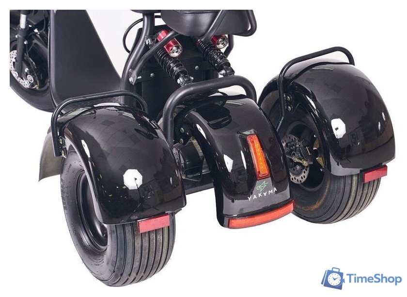 Электроскутер Yakama АР-Н0006B (черный) - Изображение №4 — Интернет-магазин Time-Shop