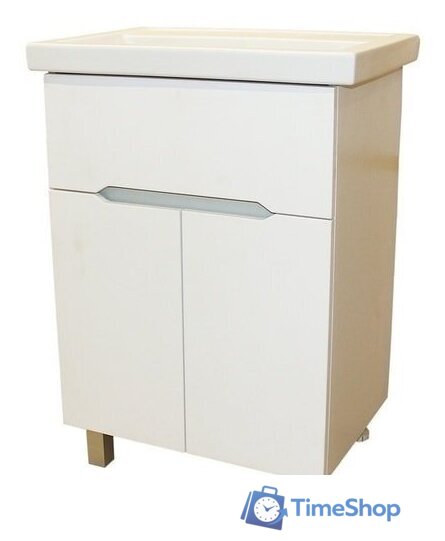  СанитаМебель Тумба с умывальником Сизаль 64.600 + Фостер 60 - Изображение №1 — Интернет-магазин Time-Shop