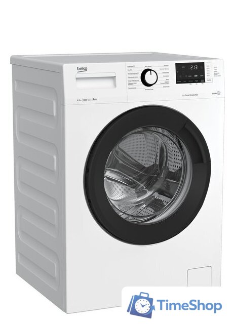 Стиральная машина BEKO WSRE6H612ZAWI - Изображение №2 — Интернет-магазин Time-Shop