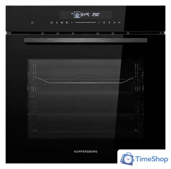 Электрический духовой шкаф KUPPERSBERG HT 613 Black - Изображение №1 — Интернет-магазин Time-Shop