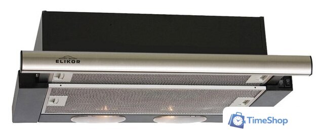 Кухонная вытяжка Elikor Интегра 50П-400-В2Л (черный/нержавеющая сталь) - Изображение №2 — Интернет-магазин Time-Shop