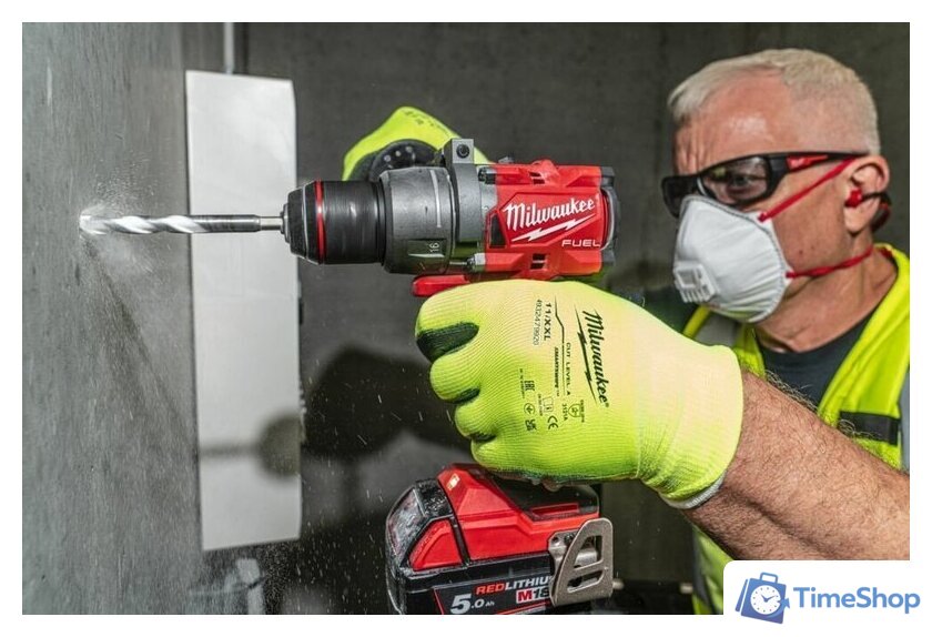 Ударная дрель-шуруповерт Milwaukee M18 FUEL M18FPD3-0 4933498060 (без АКБ) - Изображение №19 — Интернет-магазин Time-Shop