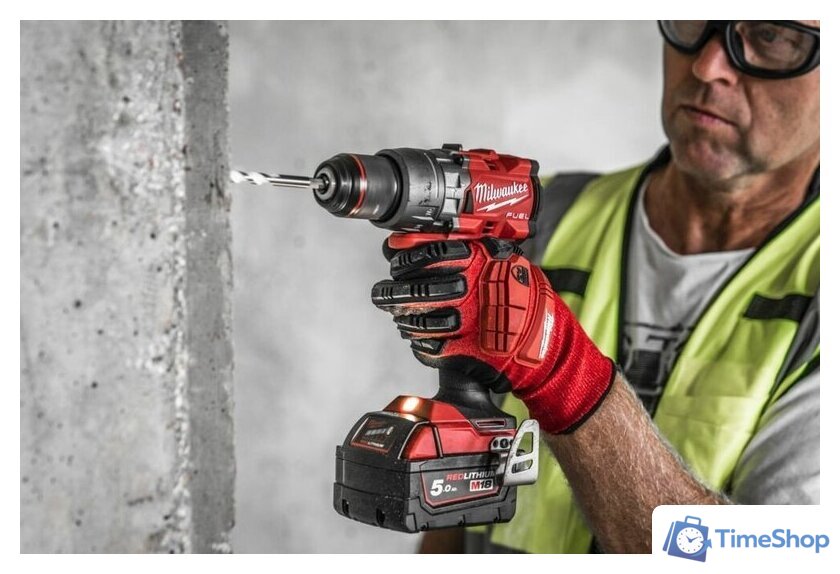 Ударная дрель-шуруповерт Milwaukee M18 FUEL M18FPD3-0 4933498060 (без АКБ) - Изображение №15 — Интернет-магазин Time-Shop