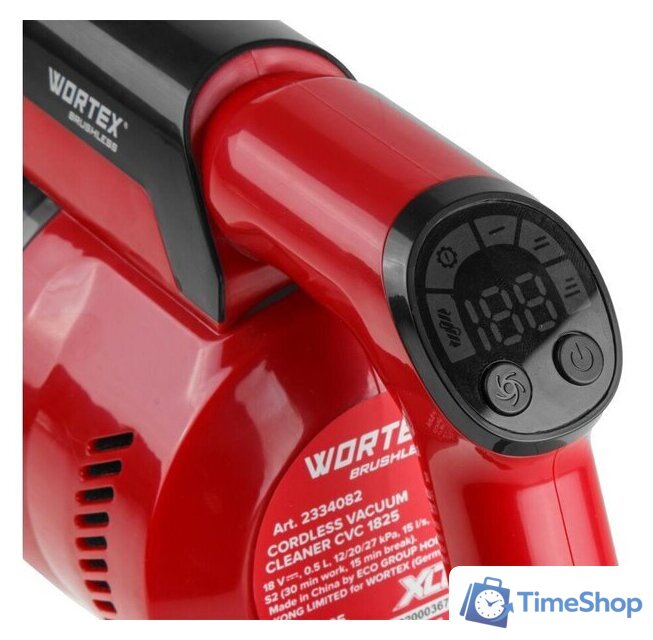 Пылесос Wortex CVC 1825 ALL1 XLT SET 2334083 (с 1-м АКБ) - Изображение №5 — Интернет-магазин Time-Shop
