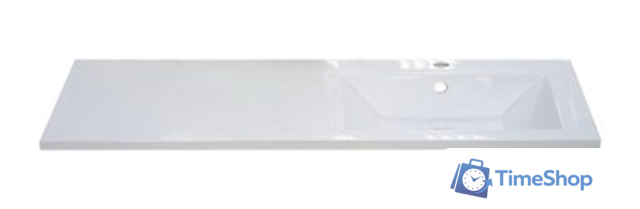  Misty Фостер - 55 Тумба подвесная с 2 ящ. под стиральную машину, белая эмаль - Э-Фос01055-012Я - Изображение №4 — Интернет-магазин Time-Shop