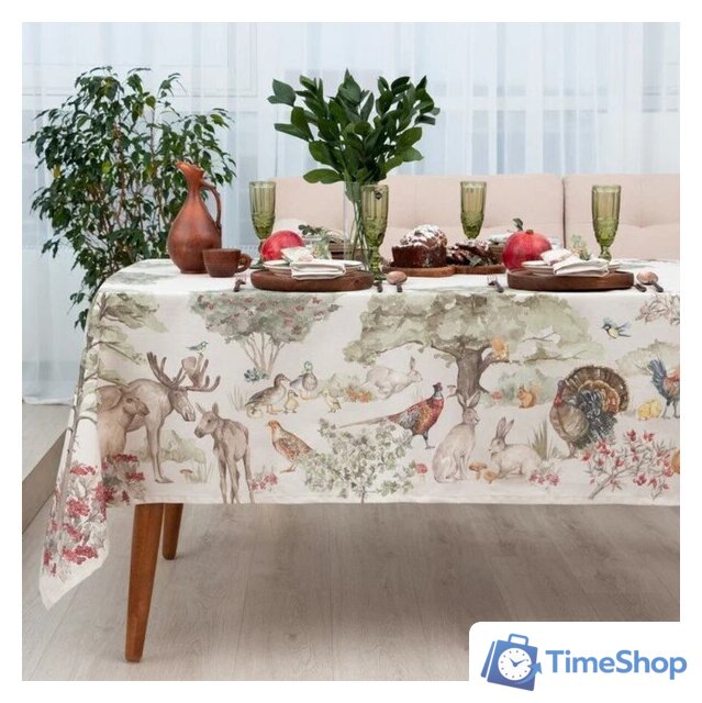 Набор различных предметов Этель Forest Landscape. Скатерть + салфетки 7587294 - Изображение №15 — Интернет-магазин Time-Shop