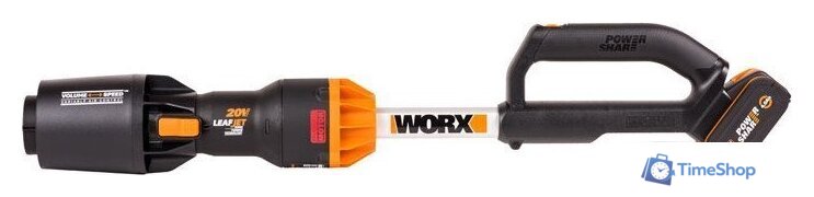 Ручная воздуходувка Worx WG543E (с 1-им АКБ 4 Ач) - Изображение №3 — Интернет-магазин Time-Shop