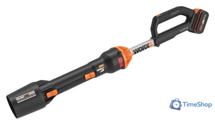 Ручная воздуходувка Worx WG543E (с 1-им АКБ 4 Ач) - Изображение №1 — Интернет-магазин Time-Shop
