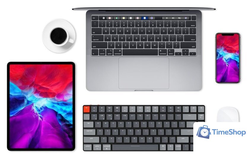 Клавиатура Keychron K3 V2 RGB K3-E1-RU (Keychron Low Profile Optical Red) - Изображение №12 — Интернет-магазин Time-Shop