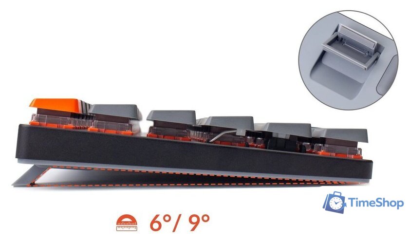 Клавиатура Keychron K3 V2 RGB K3-E1-RU (Keychron Low Profile Optical Red) - Изображение №9 — Интернет-магазин Time-Shop