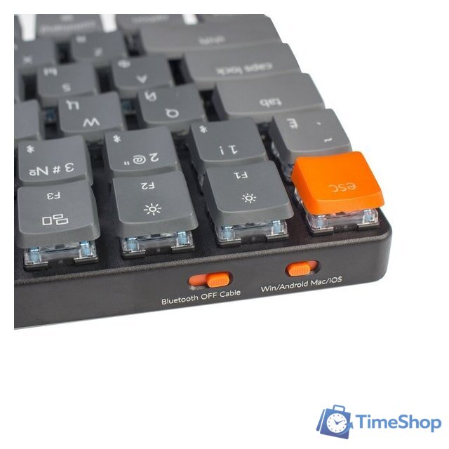 Клавиатура Keychron K3 V2 RGB K3-E1-RU (Keychron Low Profile Optical Red) - Изображение №3 — Интернет-магазин Time-Shop