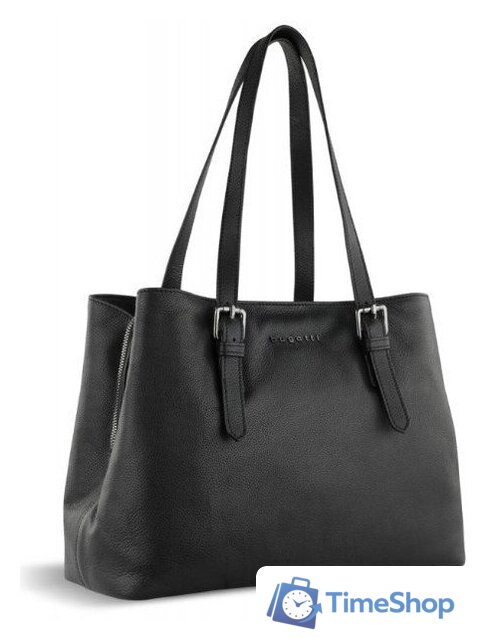 Женская сумка Bugatti Bella 49480801 (черный) - Изображение №1 — Интернет-магазин Time-Shop