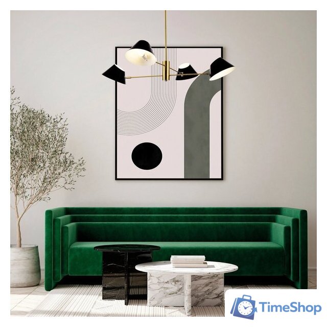 Подвесная люстра Evoluce SLE1253-343-04 - Изображение №3 — Интернет-магазин Time-Shop