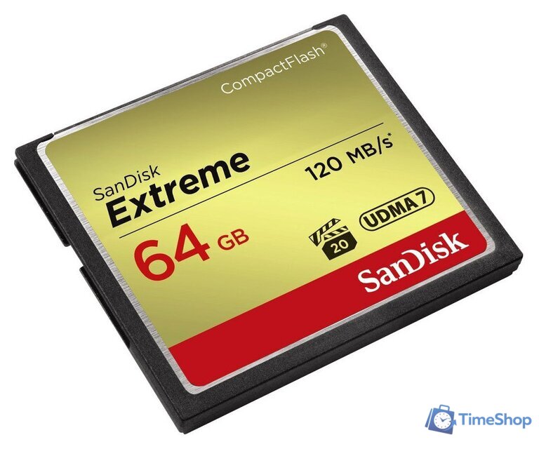Карта памяти SanDisk Extreme CompactFlash 128GB [SDCFXSB-128G-G46] - Изображение №2 — Интернет-магазин Time-Shop