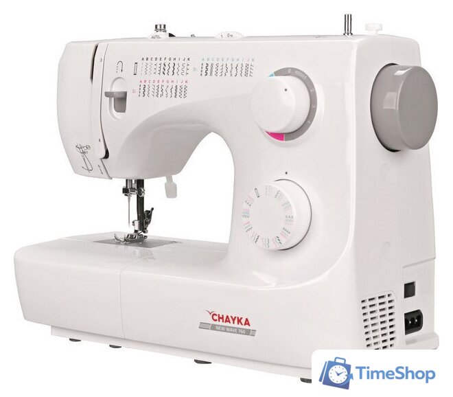 Электромеханическая швейная машина Chayka New Wave 760 - Изображение №3 — Интернет-магазин Time-Shop