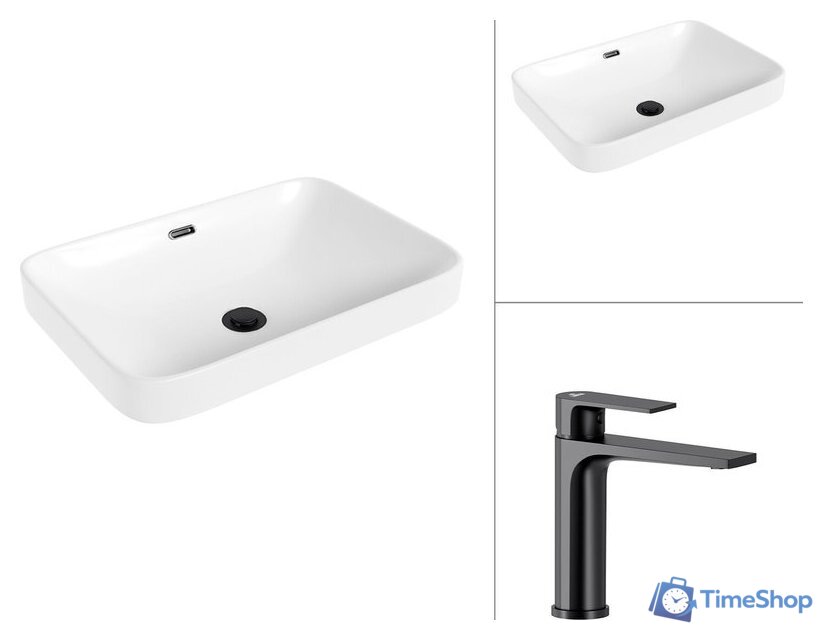 Умывальник Lauter 21441A + Reef 21CK678BS - Изображение №1 — Интернет-магазин Time-Shop