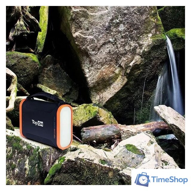 Портативная зарядная станция TopON TOP-X100 (черный/оранжевый) - Изображение №7 — Интернет-магазин Time-Shop