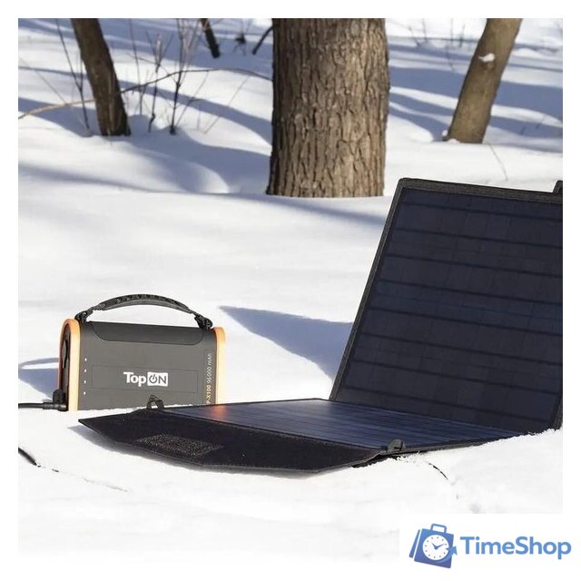 Портативная зарядная станция TopON TOP-X100 (черный/оранжевый) - Изображение №8 — Интернет-магазин Time-Shop