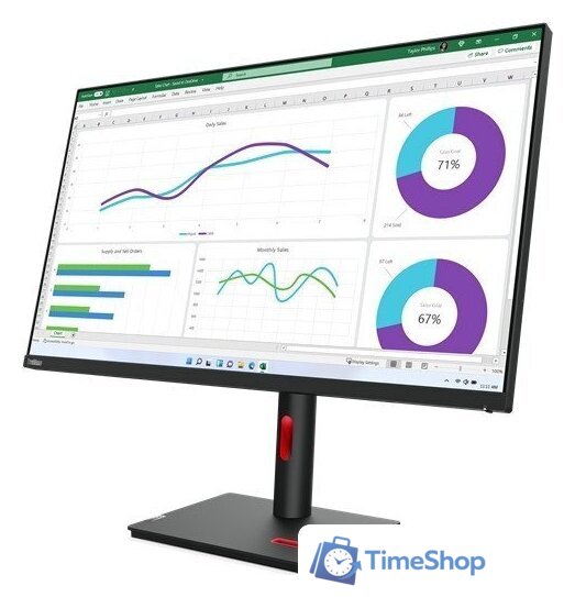 Монитор Lenovo ThinkVision T32h-30 63D3GAT1EU - Изображение №3 — Интернет-магазин Time-Shop
