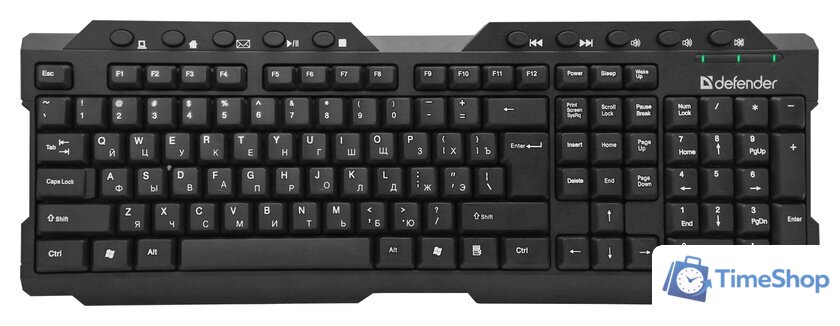 Клавиатура Defender Element HB-195 RU - Изображение №1 — Интернет-магазин Time-Shop